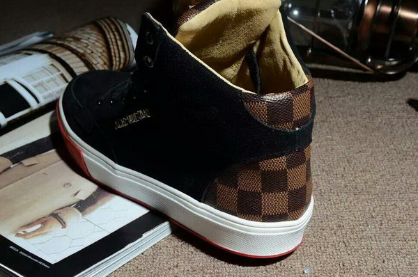 LV High-Top Fashion Men Shoes--015